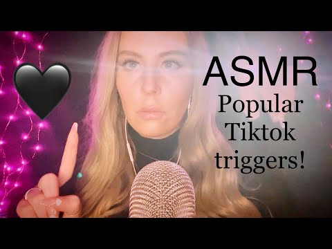#ASMR ✨Most requested triggers on my Tiktok lives✨ #asmrsleep #asmrpersonalattention #asmrtapping