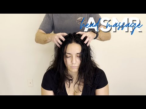 ASMR Most Relaxing Head Massage for Migraines | No Talking