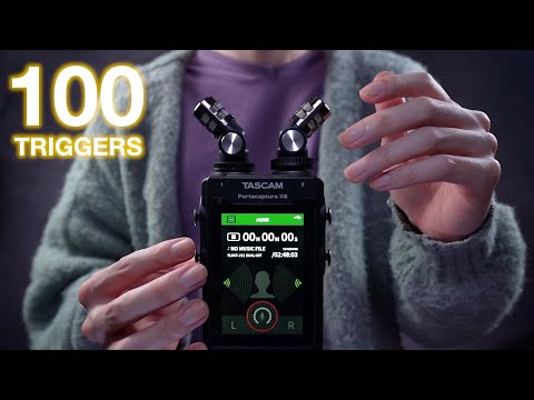 100 TRIGGERS ASMR in 20 Minutes CHALLENGE(No talking)