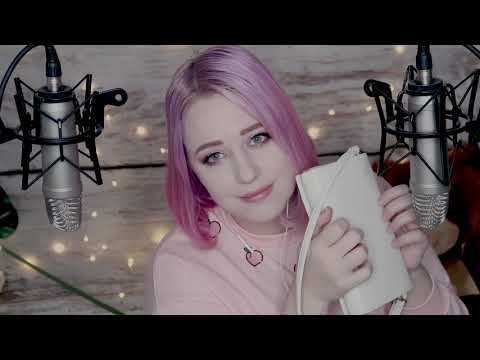 ASMR 💕 Tapping on Leather bags