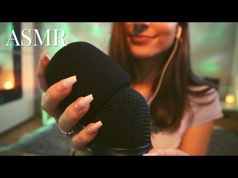 ASMR | Fast and Aggressive Mic Scratching and Pumping (with & without Mic Cover)