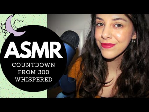 ASMR | Counting You Down to Sleep From 300! (Whispered)