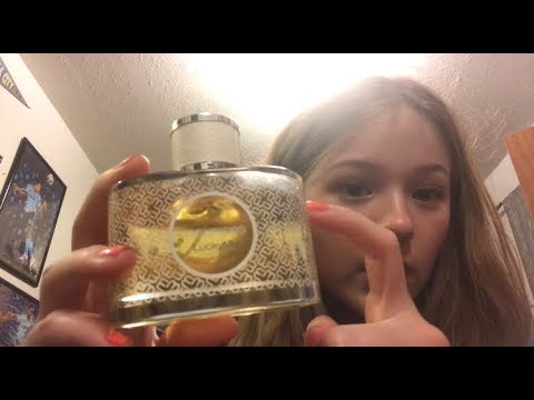 ASMR perfume collection pt2 💄💋 water sounds tapping spraying