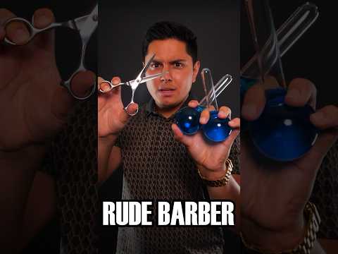 RUDE Barber 💈 | #ASMR #shorts