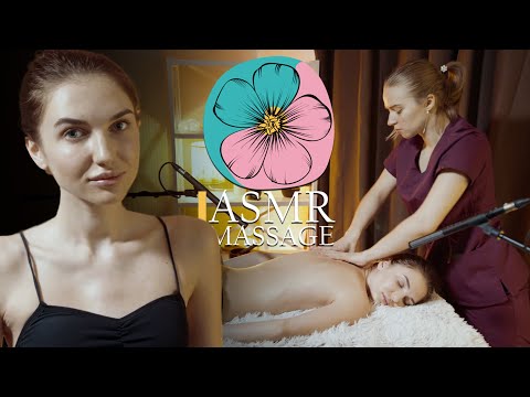 ASMR by Helen | Back massage with pleasant sounds
