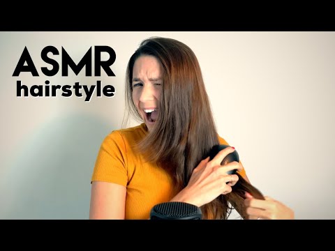 ASMR ❥ Super Relaxing Hairstyle