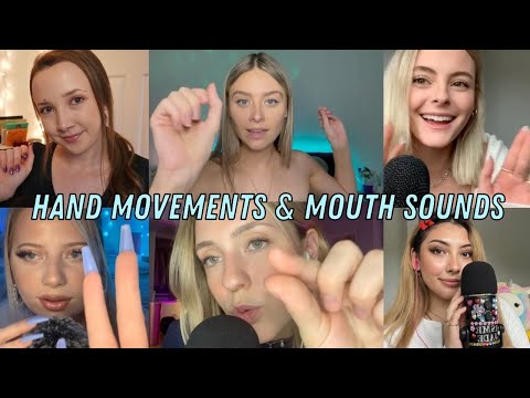 ASMR HAND MOVEMENTS + PERSONAL ATTENTION TRIGGERS 💗 ~Collab!!!!~ | Whispered