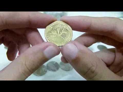 ASMR - Show & tell: coins collection. Plastic sound. Whispering style.