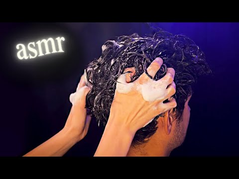 ASMR | Real Haircut | No Talking, Shampoo Sounds, Electric Razor, Scissor Noises