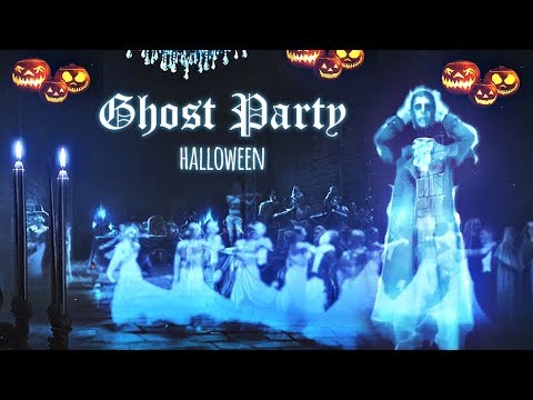 Nearly Headless Nick Deathday Party [ASMR] ⚡ Harry Potter Ambience ⋄ Halloween 🎃 Ghosts