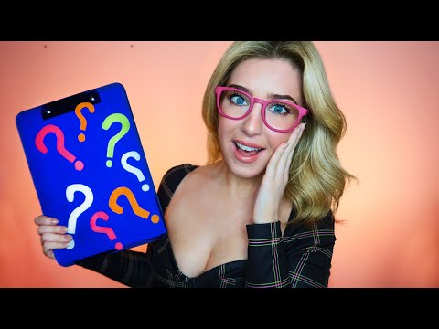 ASMR Asking You The MOST Personal Questions EVER! 👀😲
