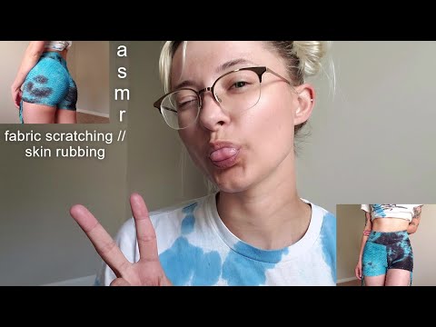 ASMR | Fabric Scratching & Skin Rubbing NO TALKING