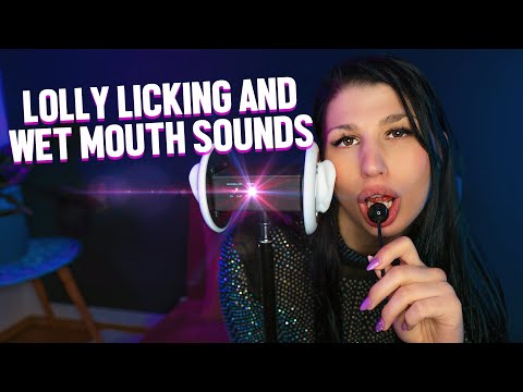 ASMR | Lolly Licking and Mouth Sounds