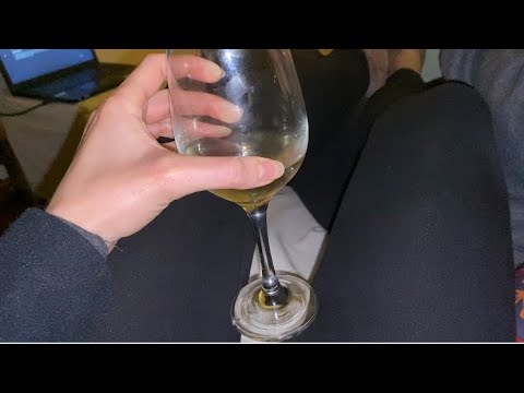 4min CHILL with WINE GLASS ✨ ASMR in real LIFE #asmrinreallife