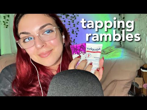 ASMR | shopping haul! (tapping, rambles, mouth sounds)