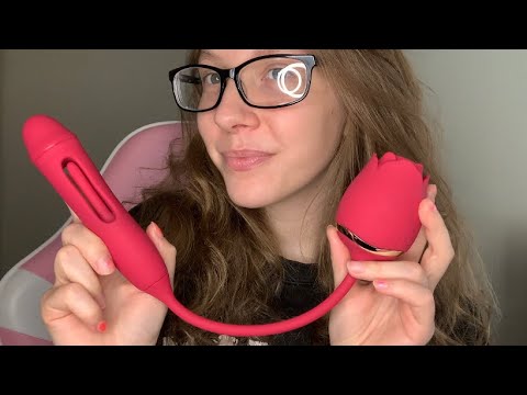 ASMR Unboxing + Reviewing Lovenote/UNVOMI Adult Toy - Rose Vibrator