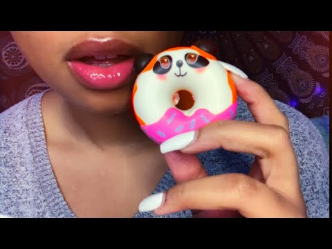 ASMR | Squishy Tapping & Ⓜ️🍩UTH SOUNDS