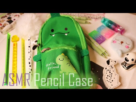 WHAT'S IN MY PENCIL CASE? | ASMR Soft Spoken | Cute & Aesthetic