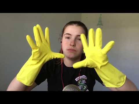 ASMR Different Textured Gloves