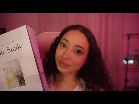 ASMR- BIBLE STUDY REFLECTION UPCLOSE AND PERSONAL