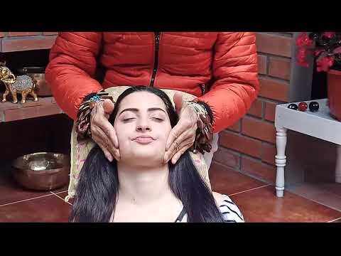 ASMR AND RELAXATION WITH DON ADOLFO AND DIANA FACIAL MASSAGE WITH STRETCHING OF THE BODY