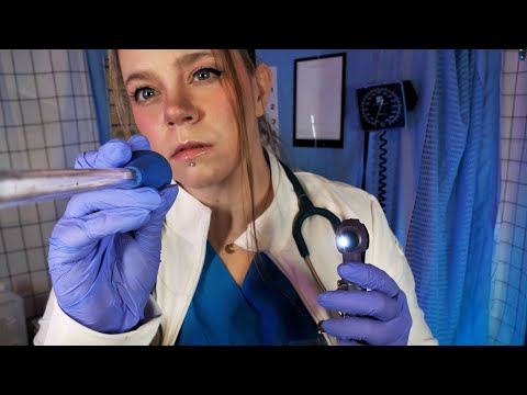 ASMR Ear Exam for Ear Infection | Ear, Nose & Throat Doctor