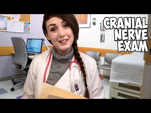 ASMR - Cranial Nerve Examination Roleplay [Latex gloves] [Personal attention]