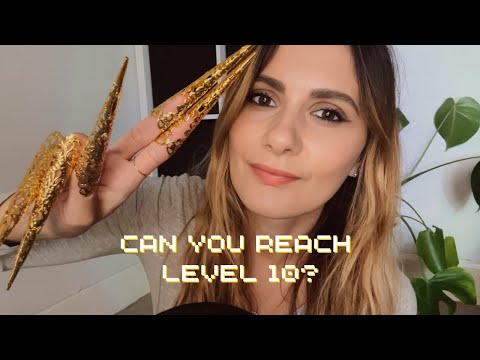 ASMR Can you Reach LEVEL 10 Without Falling Asleep?