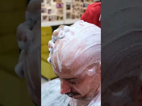 Head Massage with Soap | ASMR Barber | Munur Turkish Barber