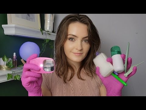ASMR 5 minute ASMR for ADHD - FAST Congnitive and Facial Sensation Tests