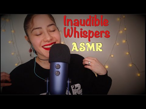 ASMR inaudible Whispers with triggers ✨