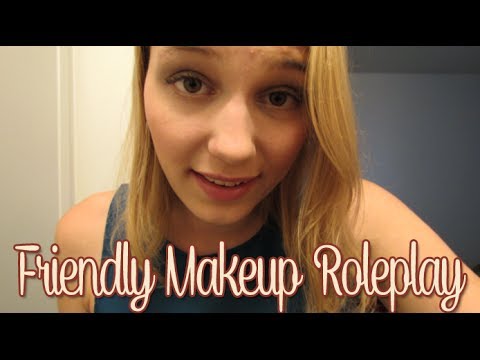 [BINAURAL ASMR] Friendly Makeup Roleplay (softly spoken, personal attention, brushing, etc.)