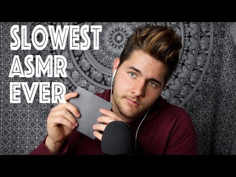 Slowest ASMR Ever (Ear-to-Ear, Tapping, Whispering)