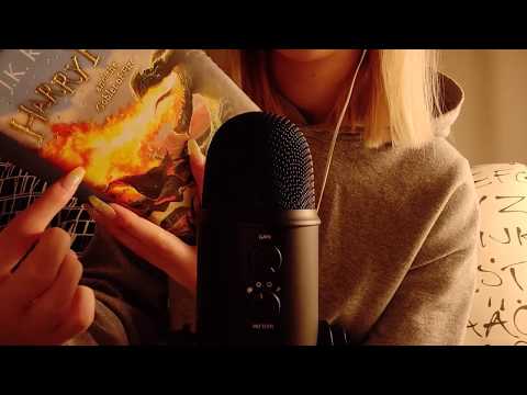 ASMR Reading Harry Potter until you fall asleep!💤🌙⚡ close-up whispering