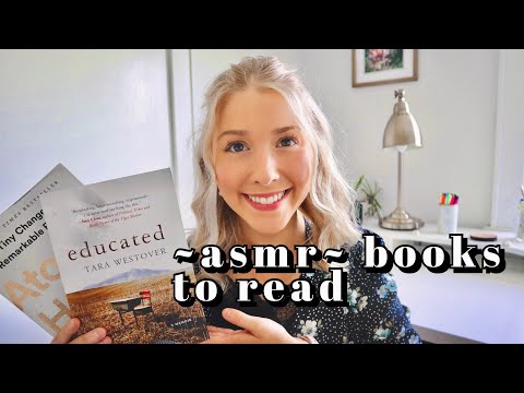 ASMR books I'm reading/want to read | whispered