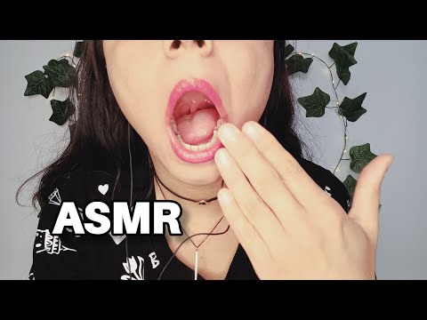 asmr ♡ Yawning asmr ( up close ) mouth sounds 👄,  satisfying | no talking 🌙