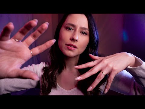 ASMR Hand movements & mouth sounds for sleep 🤏💤 Plucking, jellyfish, focus, spiral, hand sounds