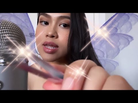 ASMR: Fairy Comes To Pluck Ur Negative Energy | Relaxing Enchanting Background Sounds | Gum Chewing