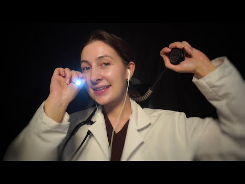 [ASMR] My First Medical Roleplay: Wellness Check (no gloves, compassionate care, lens flares)