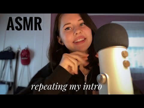 ASMR~Repeating My Intro (Highly Requested!✨) +3K Special Announcement!