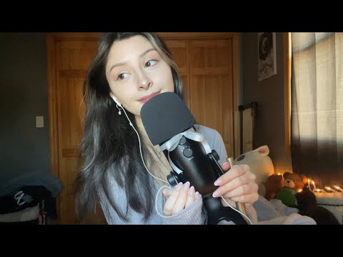 ASMR GENTLE FAST SOUNDS & TRIGGER WORDS 💌 get ready with me, up close whispers, makeup triggers