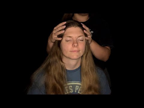 [ASMR] Relaxing Hair Brushing, Scalp Massage & Hair Play (Whisper)