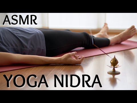 ASMR YOGA NIDRA | asmr guided meditation | asmr body scan {ASMR follow my instructions}