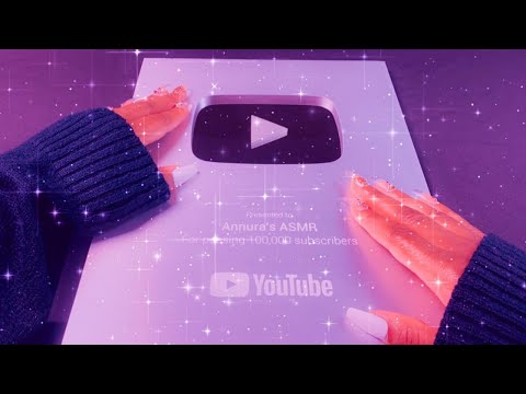 ASMR | Unboxing My Silver Play Button (Personal Attention)