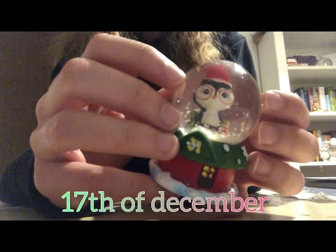 ASMR | 17th of december | 17 min of IPhone and random item tapping 💜❄️