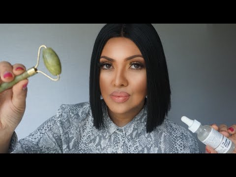 ASMR Kim Kardashian Faz Limpeza de Pele em Voce SPA VIRTUAL par DORMIR