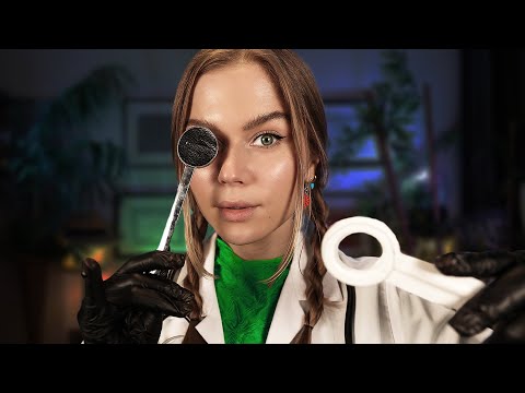 ASMR Getting the Eyelash Out of Your Eye.  Eye Examination RP, Personal Attention