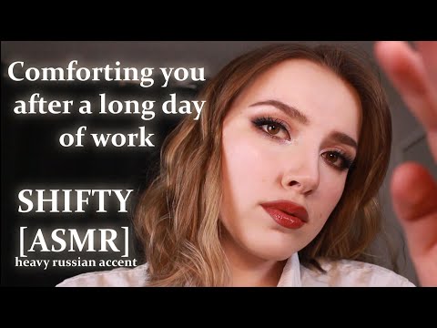 [ASMR] Comforting you after a long day on a factory | personal attention, heavy Russian accent