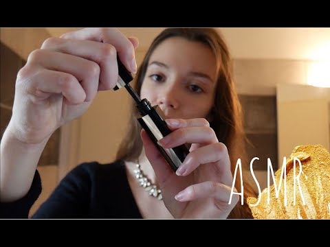ASMR | Maquillage de fête au salon (roleplay)