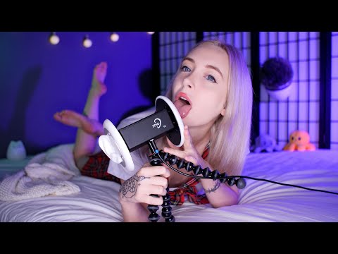 ASMR Cute Earlicking In The Pose| ASMR Licking | Insomnia Treatment 💓